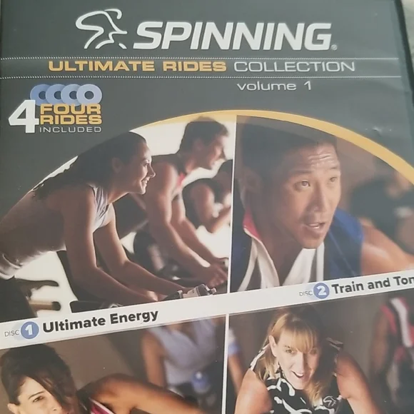 Spinning Ultimate Rides Collection 4 DVDs - Picture 1 of 4